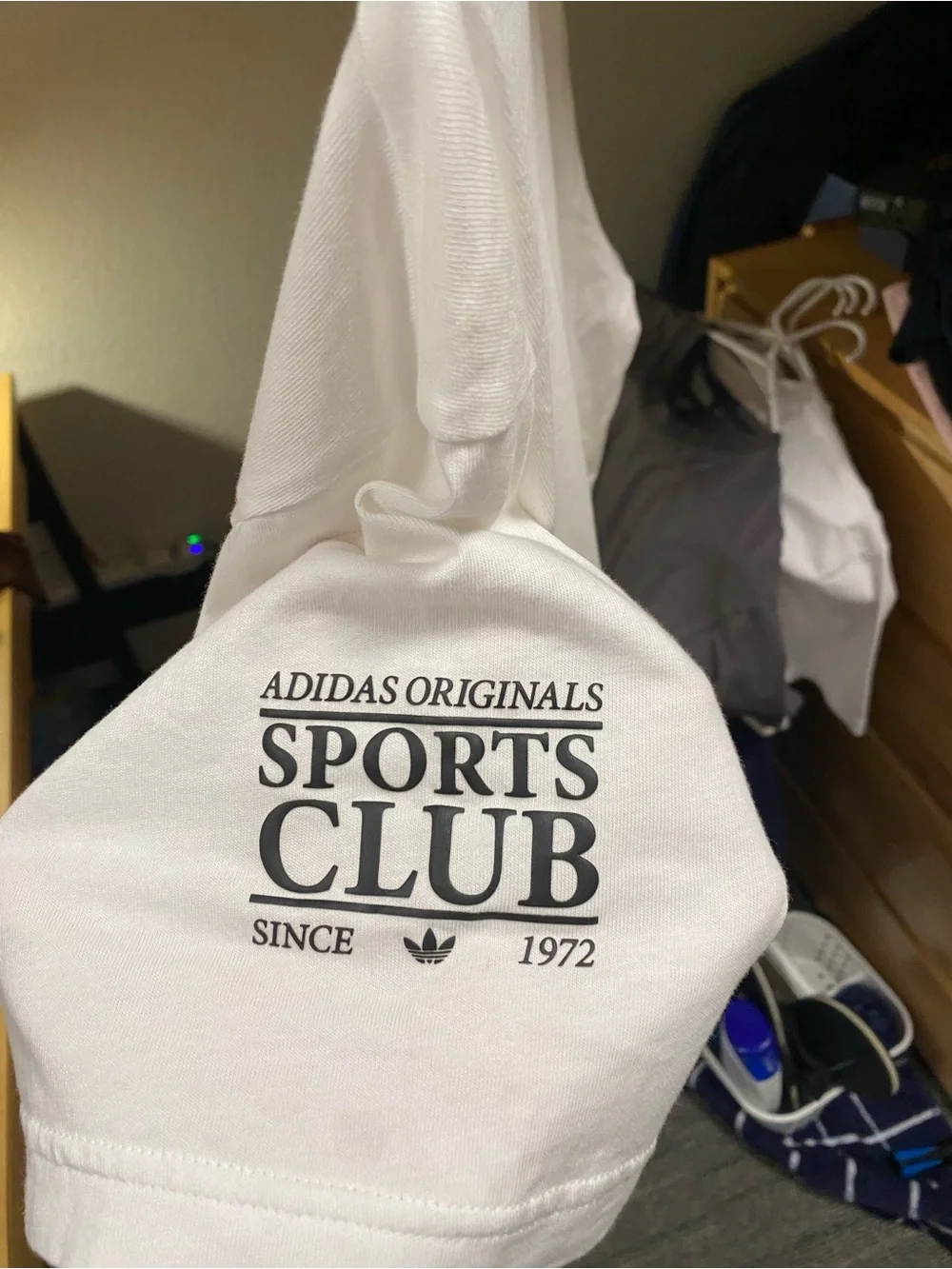 adidas Sports Club White Sling Belt Bag